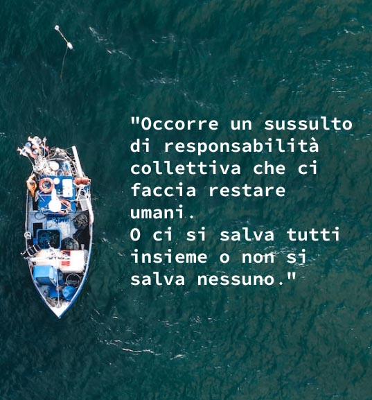 Occorre un sussulto di responsabilità collettiva che ci faccia restare umani.